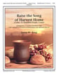 Raise the Song of Harvest Home Handbell sheet music cover